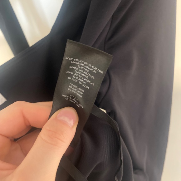 Aritzia Babaton Longsleeve Squareneck Bodysuit - Picture 3 of 4